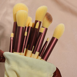 Four Seasons Green Makeup Brush Set