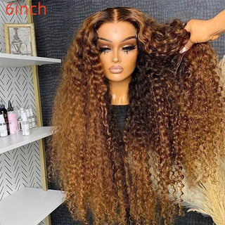 Small Volume Wound Tube Afro Long Curly Wig