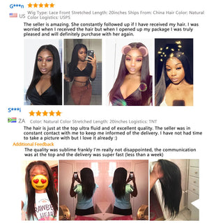 Transparent Lace Front Wig