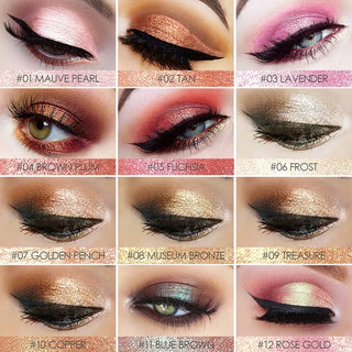 18 Colors Glitter Liquid Eyeshadow