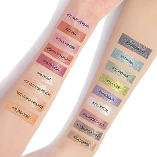 18 Colors Glitter Liquid Eyeshadow