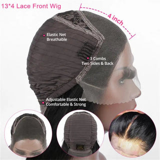 Pearl Lace Front Human Hair Wigs