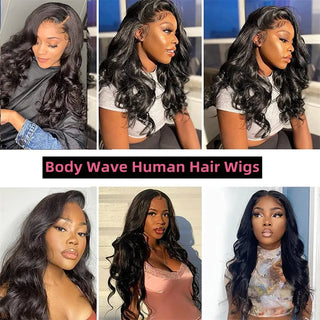 Pearl Lace Front Human Hair Wigs